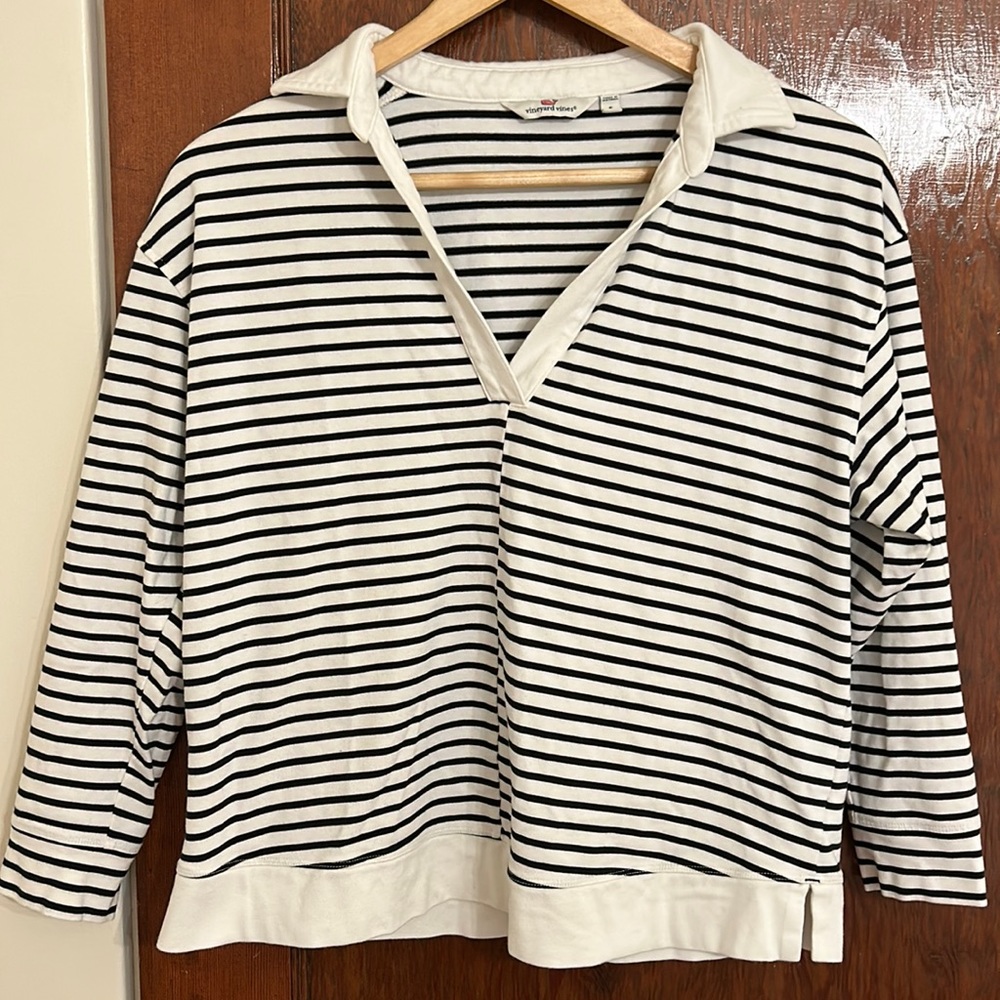 Vineyard Vines Women’s Striped collared shirt